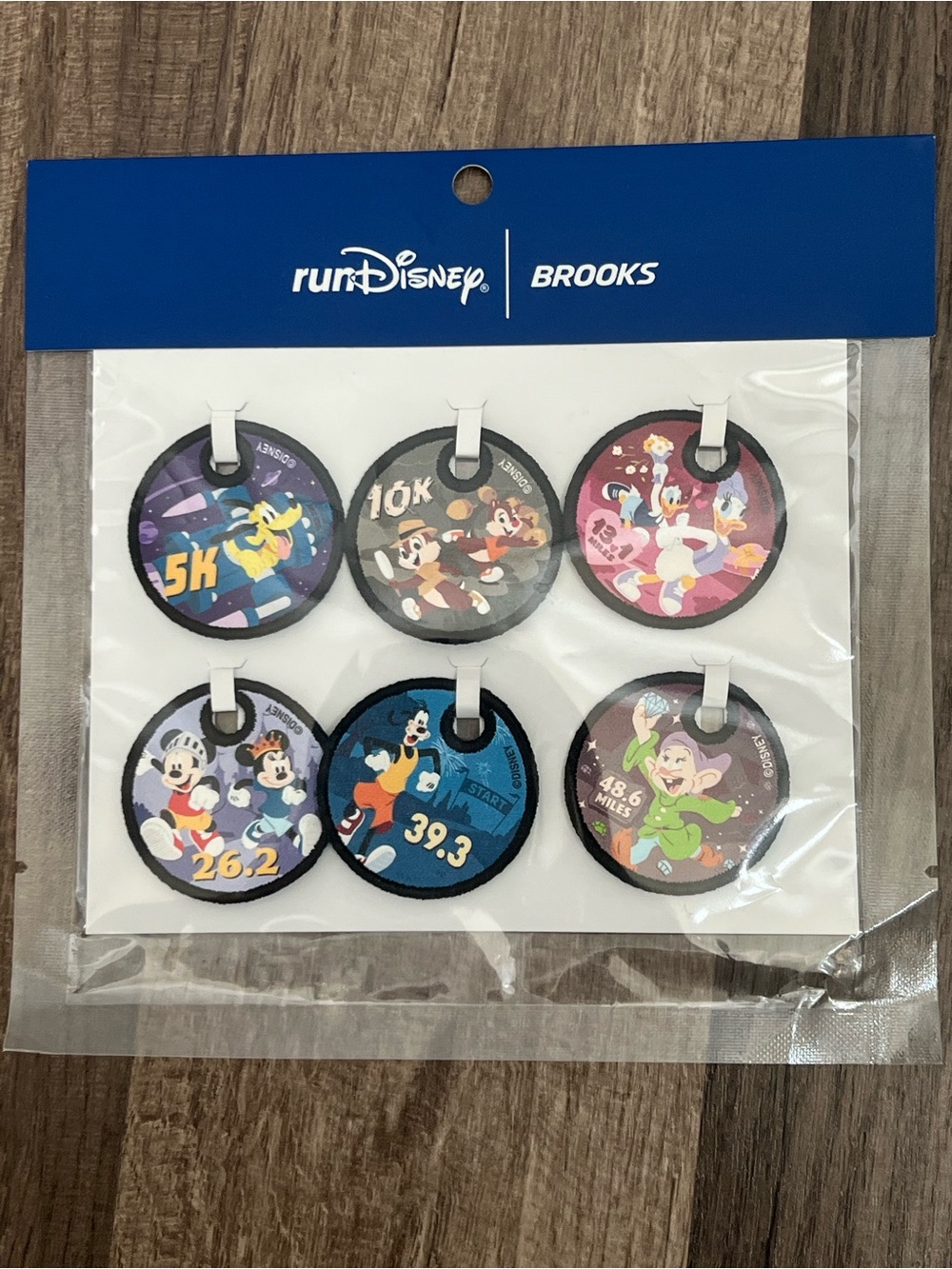 runDisney Brooks Disney Character Running Medal Tags - Multicolor Dopey
